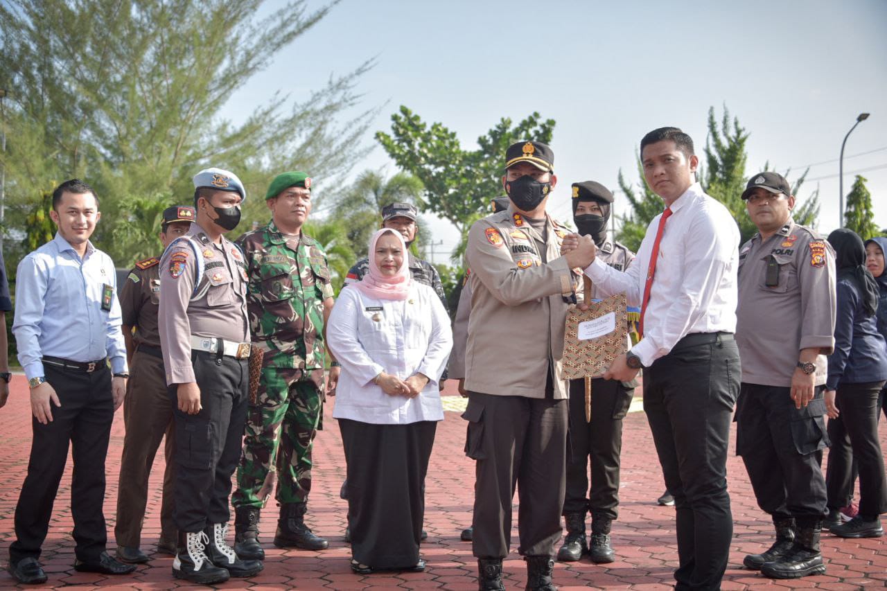 105 Personil Polres Bengkalis dan Imigrasi Dapat Penghargaan, Ungkap Kasus dan Berprestasi Olahraga