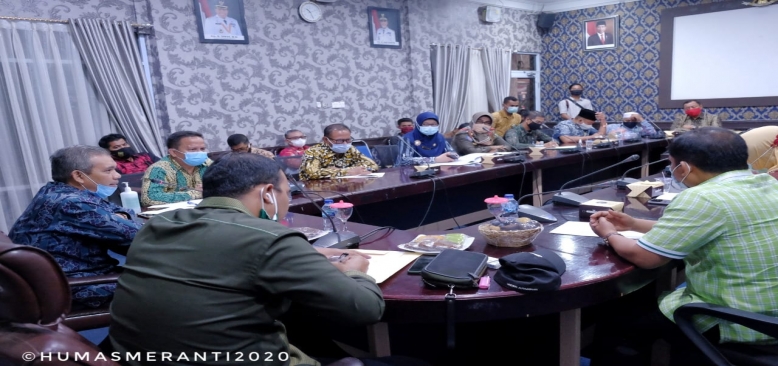 Sekda Meranti Terima Kunker Legislator DPRD Riau, Bahas Pembangunan Infrastruktur dan Penanganan Covid-19