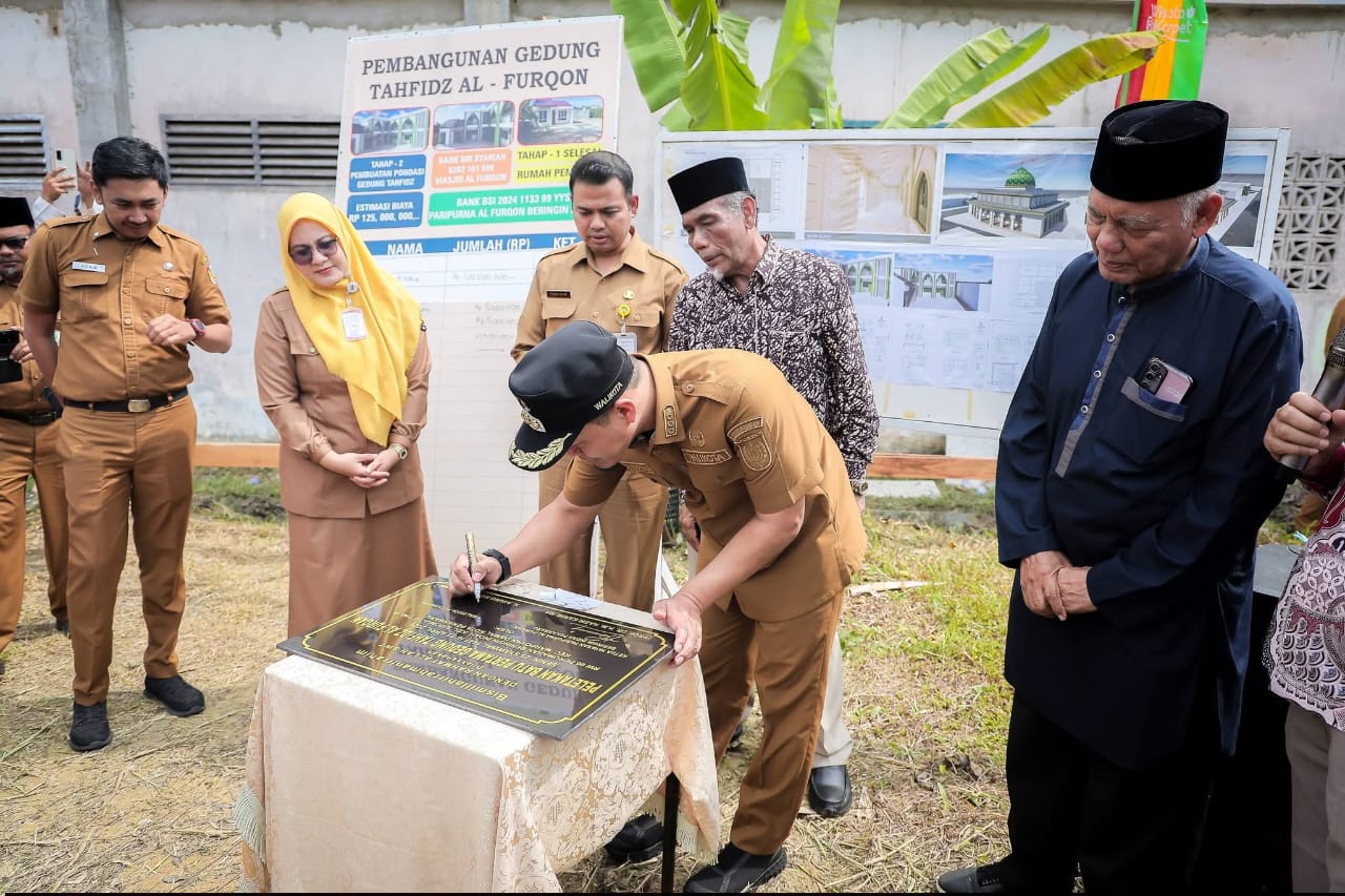 ‎Pemko Pekanbaru Komit Dukung Pembangunan Gedung Tahfidz Al Furqan