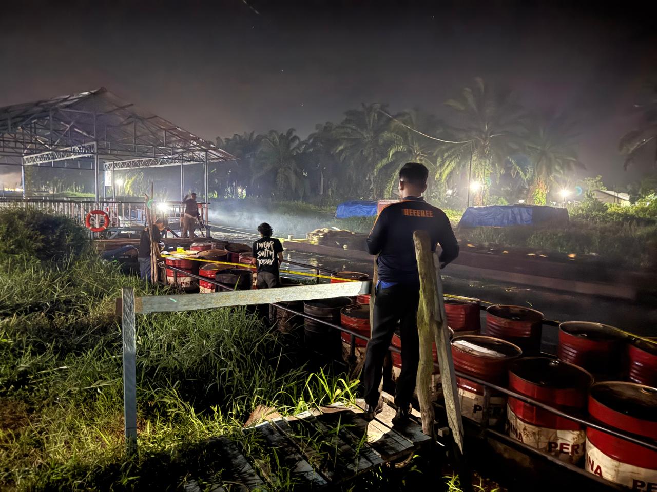 Polda Riau Bongkar Mafia Solar Subsidi, Ribuan Liter BBM Ilegal Disita dari Darat hingga Perairan