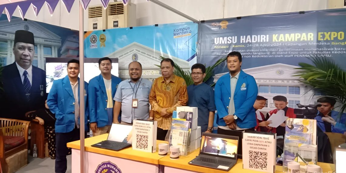 Kampar Expo 2024, Ribuan Pengunjung Padati Stand UMSU