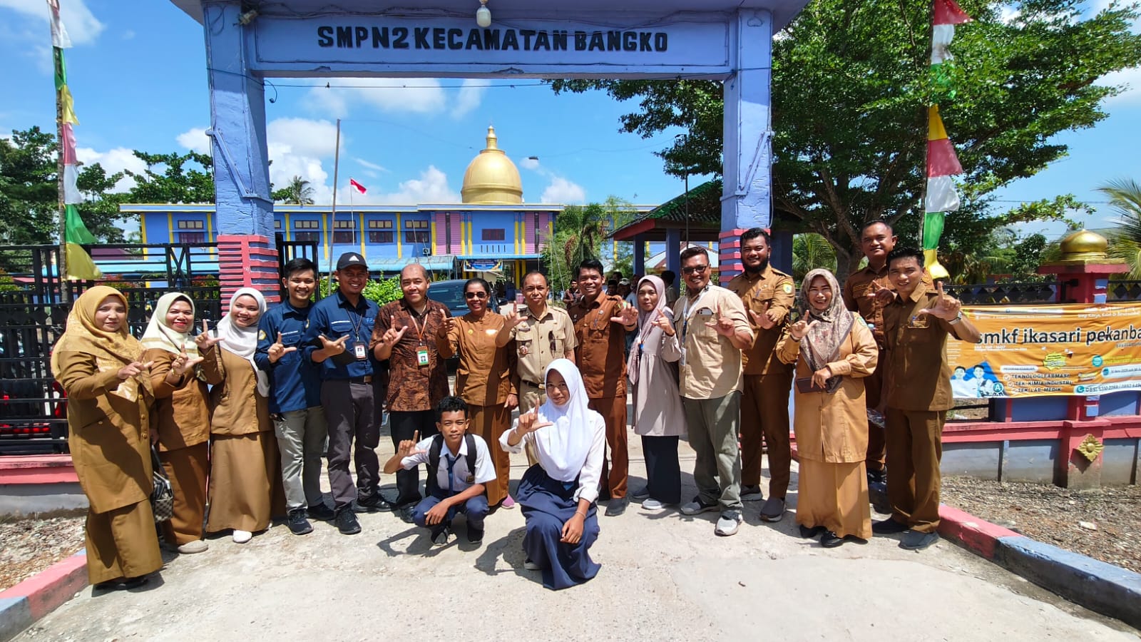 SMP Negeri 2 Bangko Bangga Dikunjungi Tim Kemendikdasmen RI