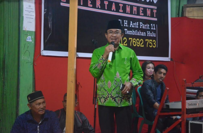 Bupati Inhil HM.Wardan Ajak Masyarakat Kerjasama Bangun Daerah