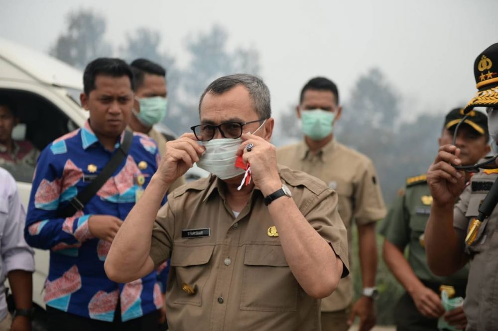 Gubri Instruksikan Bupati/Walikota Inventaris Lahan yang Terbakar