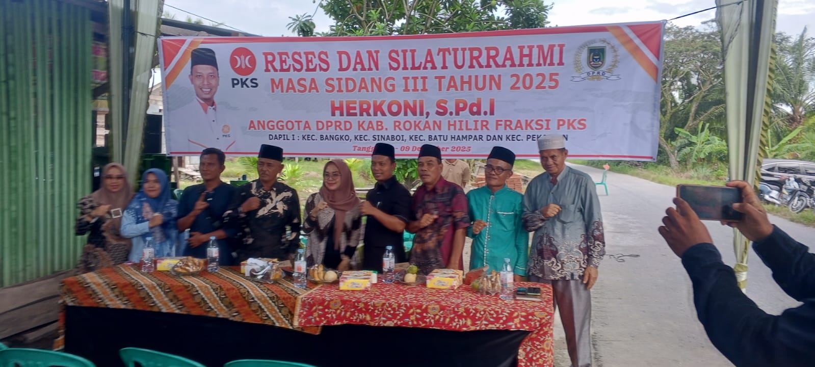 Reses, Herkoni Tampung Aspirasi Masyarakat Sungai Nyamuk