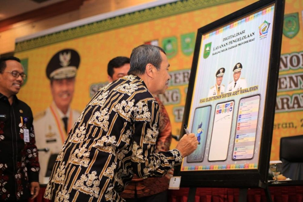 Upaya Transparansi, Gubri Luncurkan Layanan Aplikasi Digital BMD Resam