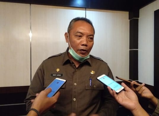 Kadis DPP Ingot Ahmad Hutasuhut Ingatkan Pedagang Tetap Patuhi Prokes