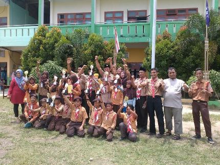 SD juara Pekanbaru Juara Umuk Kemah Penggalang Pekanbaru