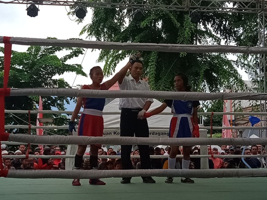 Hari Kedua Kejurda Tinju Junior/Youth Bupati Cup 1029 Kabupaten Bengkalis Turunkan 6 Petinju 