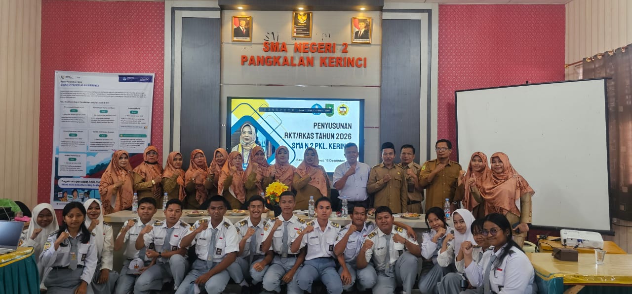 SMAN 2 Pangkalan Kerinci Matangkan RKT dan RKAS 2026