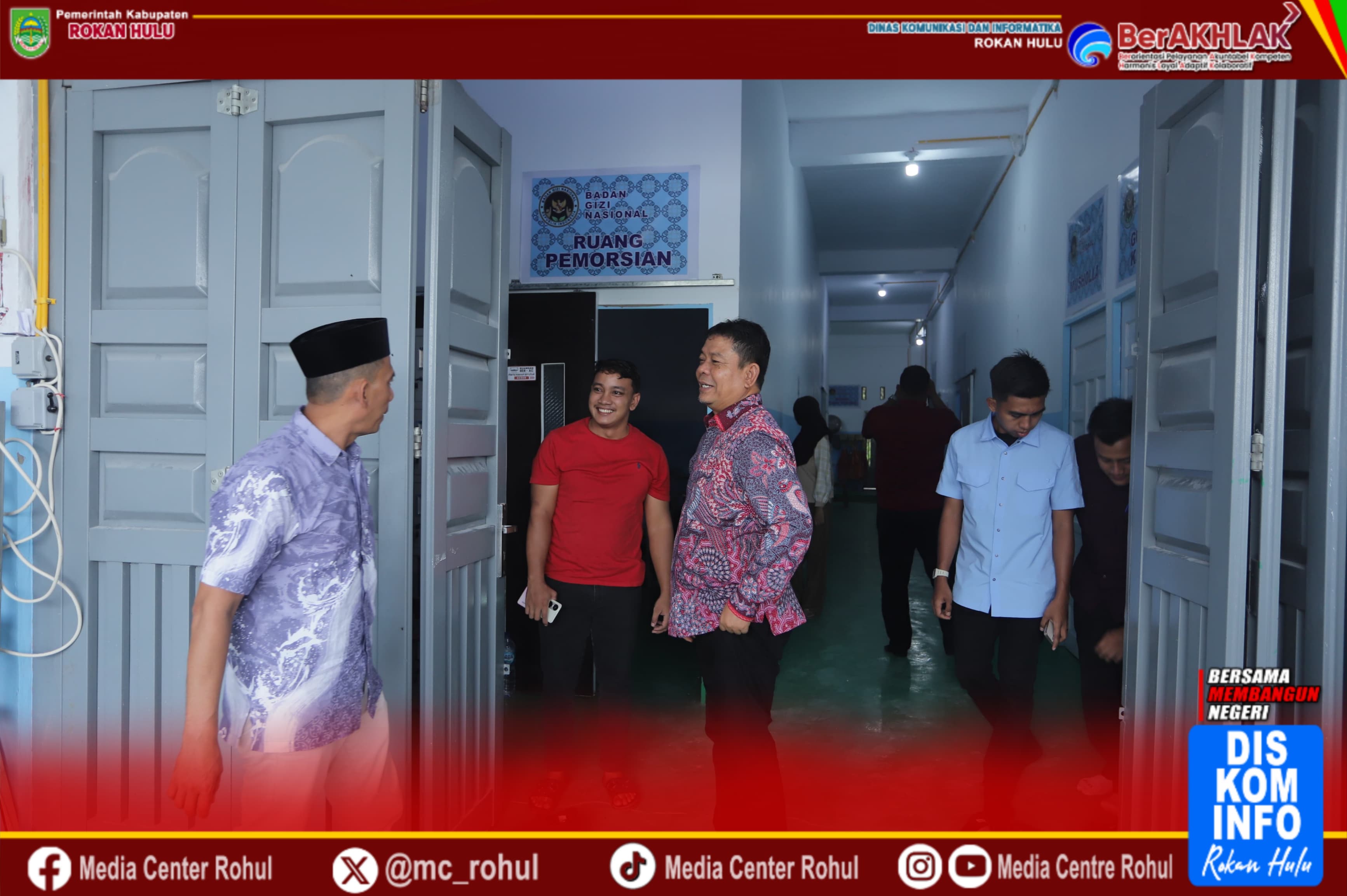 Dukung Program MBG, Wabup Syafaruddin Poti Tinjau Kesiapan SPPG KM 11 Mahato yang Suplai 2.573 Siswa