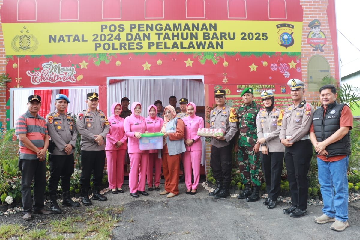 Polres Pelalawan Tingkatkan Pengamanan Natal dan Operasi Lilin Lancang Kuning 2024