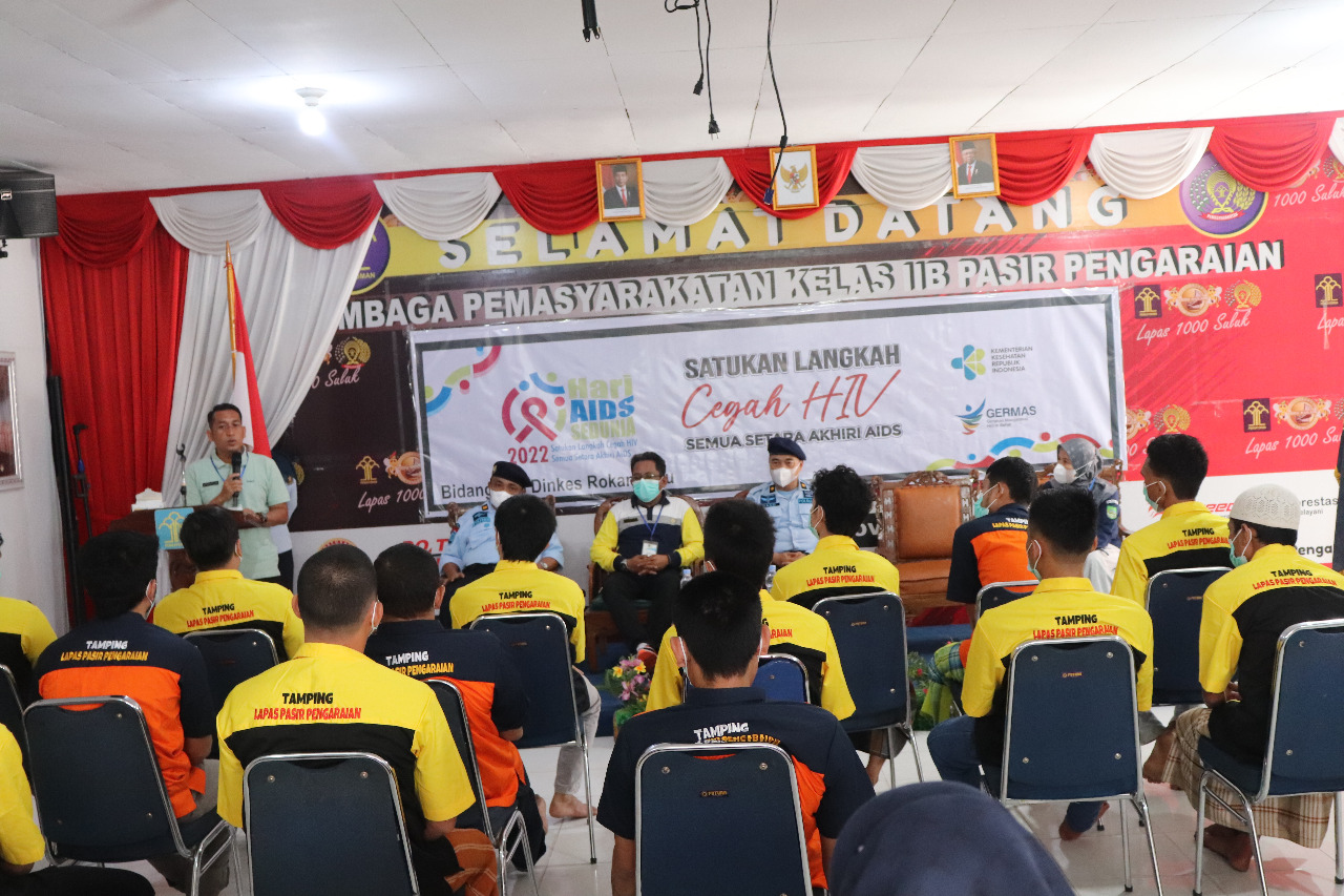 Diskes Rohul gelar General  Chekh UP di Lapas Pasir pengaraian