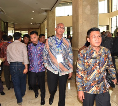 Pjs.Bupati Rudiyanto Menghadiri Musrenbangnas Th. 2018 