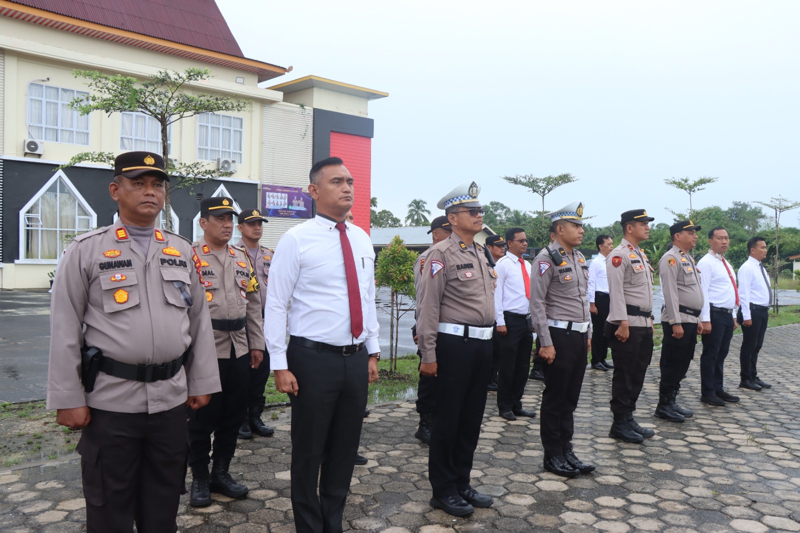 Polres Meranti Gelar Apel Kesiapan Pengamanan Pemilu
