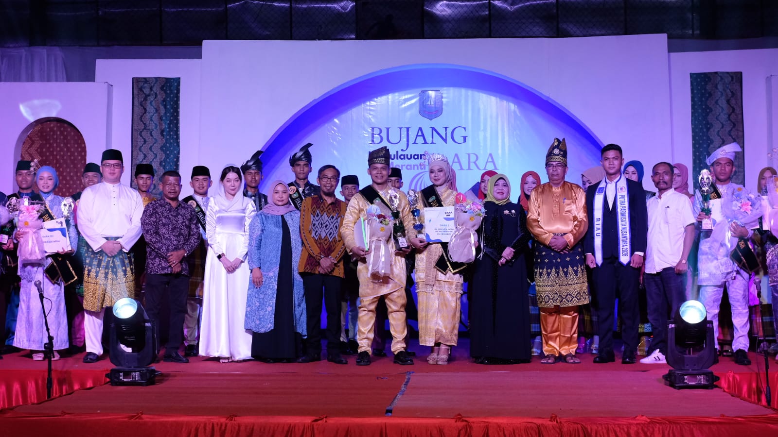 Wabup Muzamil Buka Grand Final Bujang Dara Meranti 2026