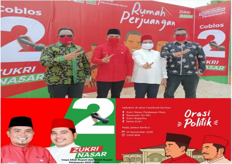 Orasi Politik Usai Dapat No 2 Zukri Ingatkan ASN dan Janjikan Kesejahteraan