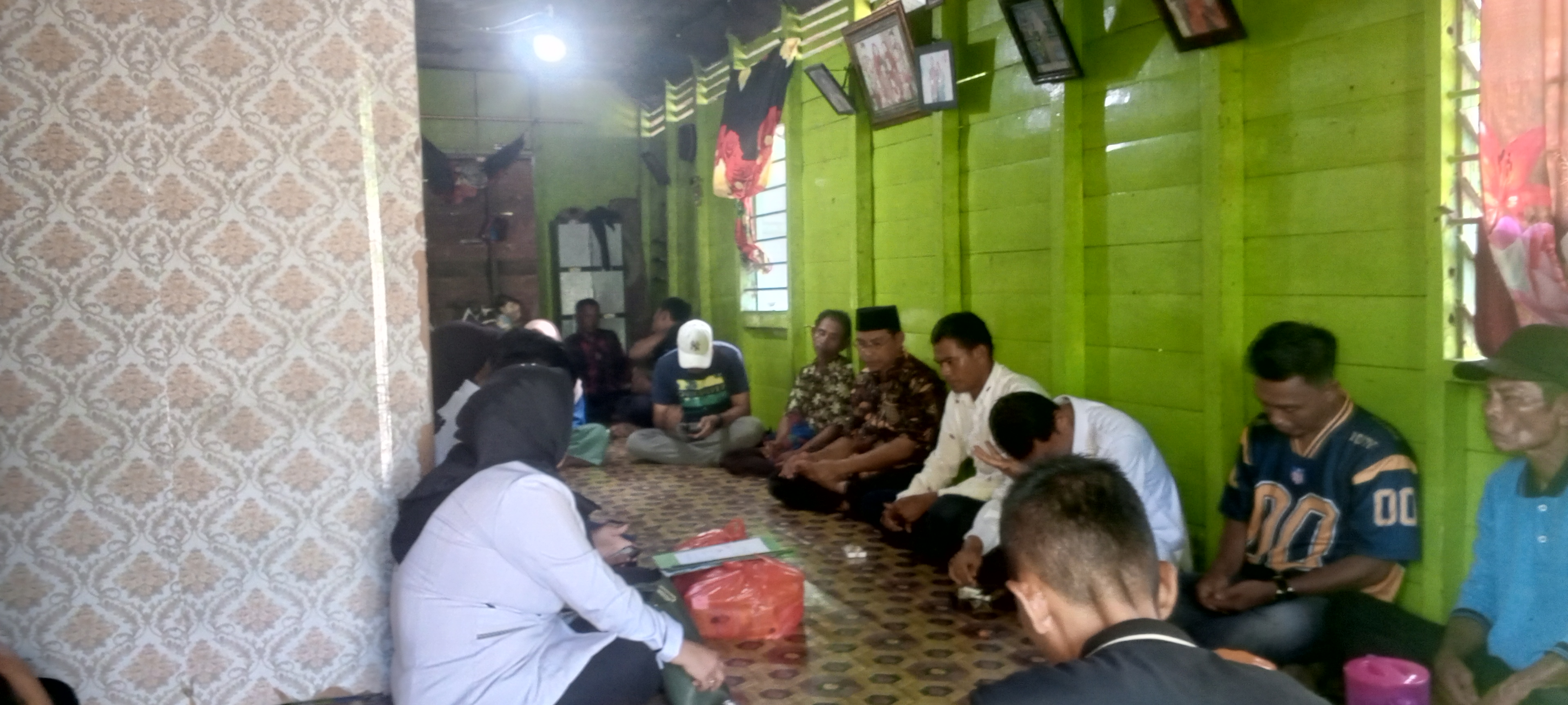 Baznas Rohil dan HNSI Turun Tangan Bantu Keluarga Korban Hilang di Perairan