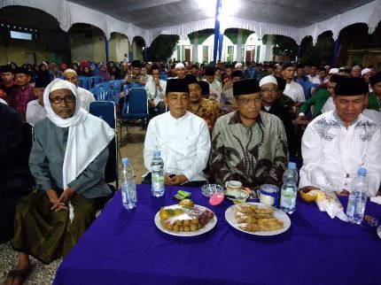 Bupati HM Harris Hadiri Tablig Akbar Sekaligus Nuzulul Quran Bersama Ketua PBNU dan Kapolda 
