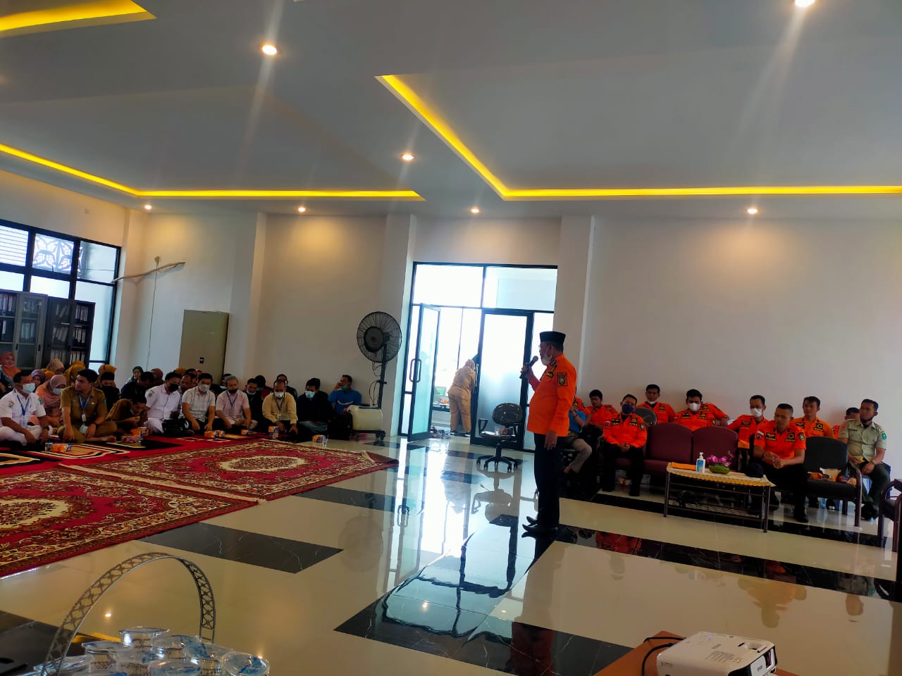 BPBD Bengkalis Gelar Sosialisasi dan Simulasi Penanggulangan Bencana di RSUD Bengkalis