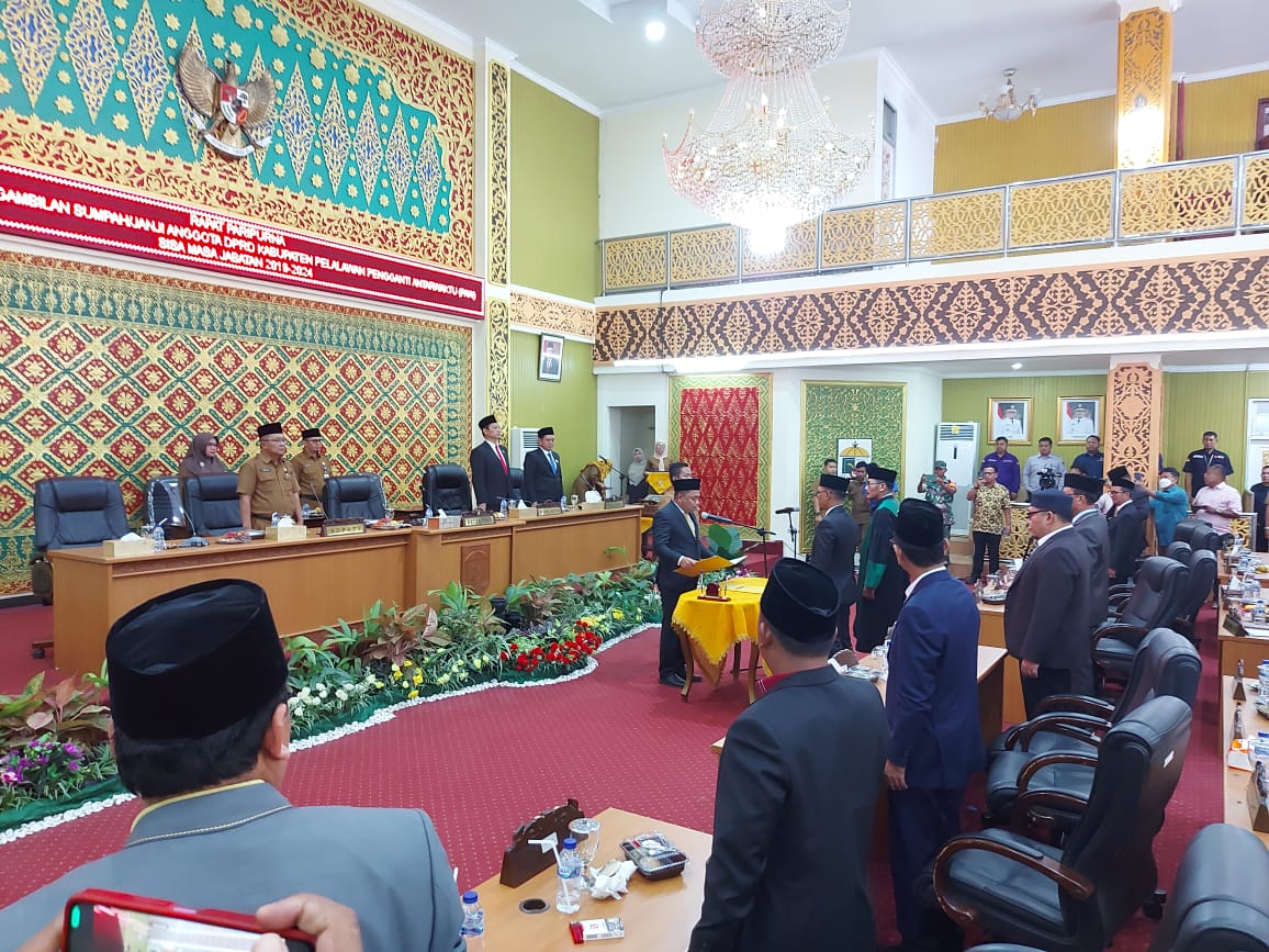 H Zulkifli  Rekor, Dua Kali  Sebagai PAW DPRD Pelalawan