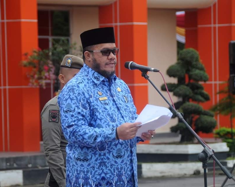Bupati Inhu Imbau Warga Tenang Paska Pengumuman Adanya Pasien Positif Covid 19