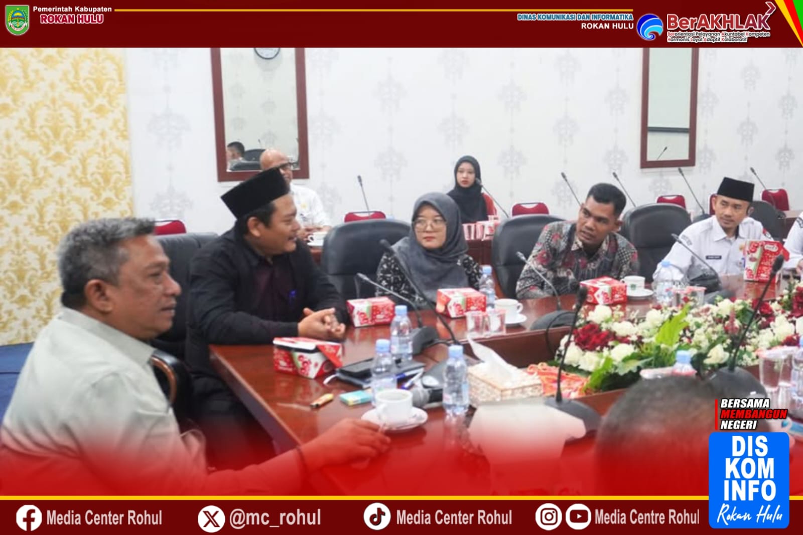 KPU dan Pemkab Rokan Hulu Jalin Kerja Sama Strategis,Perkuat Pendidikan Demokrasi