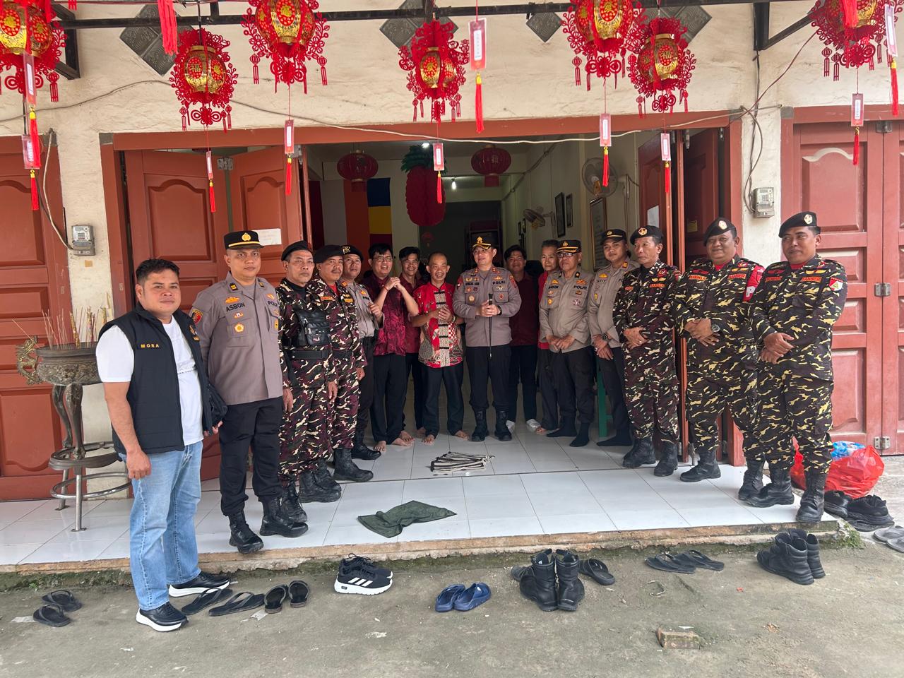 Polres Pelalawan Pastikan Ibadah Imlek 2576 Berjalan Aman dan Khidmat