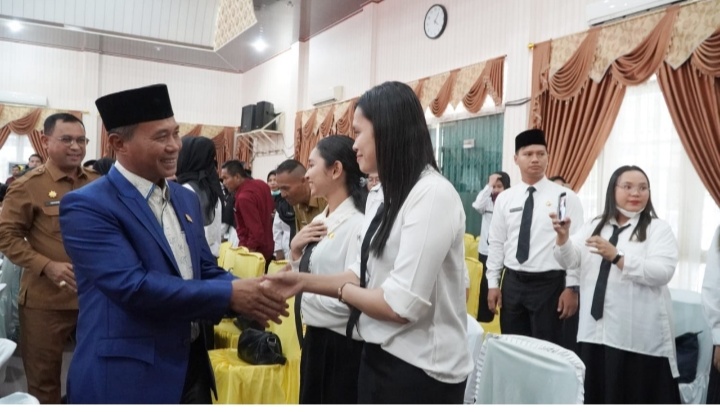 Basiran Nur Effendi Ingatkan PNS Tidak Tinggalkan Tugas