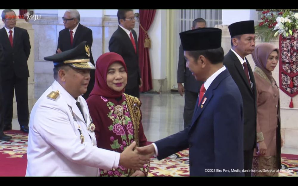 Presiden Jokowi Resmi Lantik Edy Natar Nasution Jadi Gubernur Riau