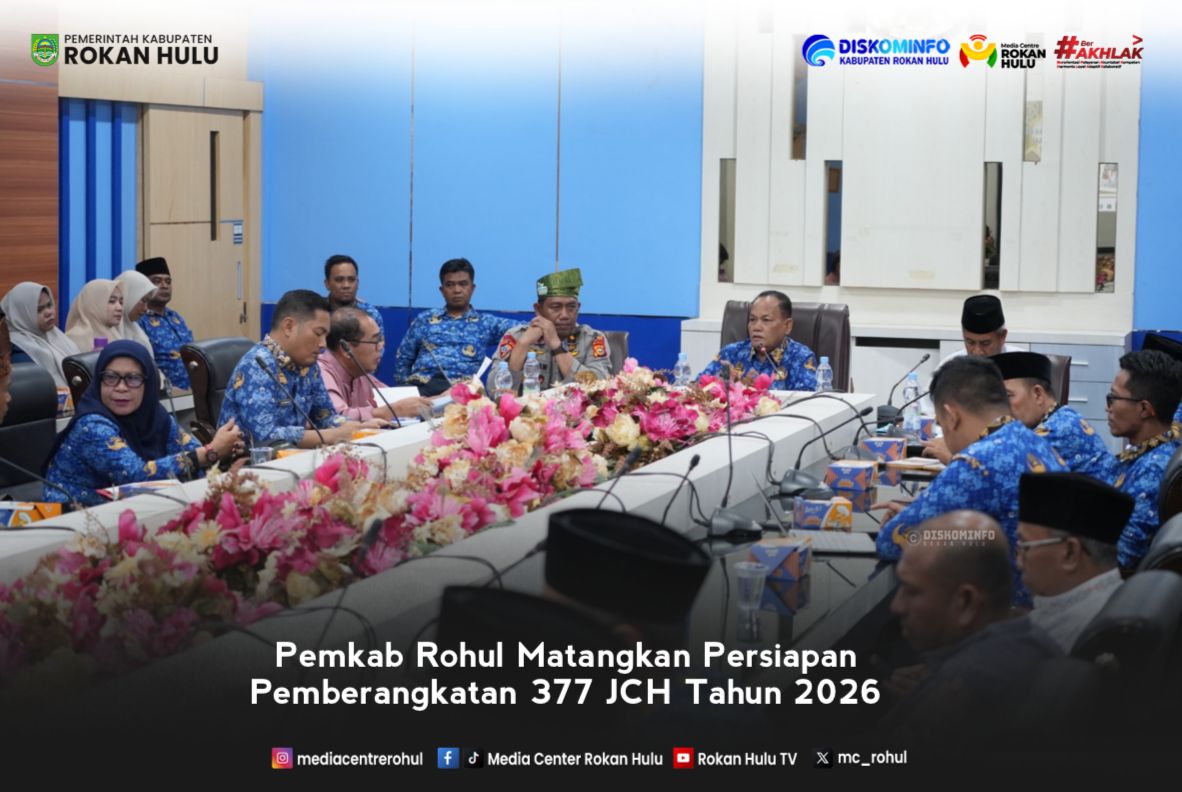 CJH Rohul Terbagi Tiga Kloter, Berikut Jadwalnya