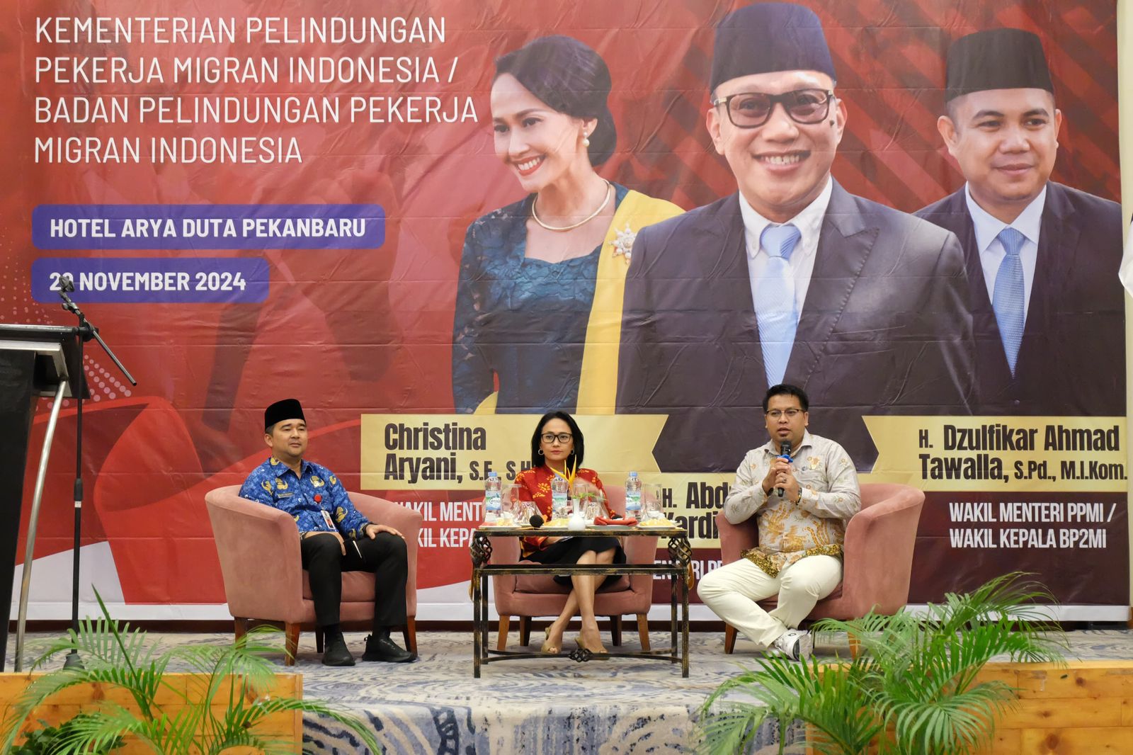 Boby Rachmat Jadi Narasumber Pada Kegiatan Sosialisasi Peluang Kerja Luar Negeri Skema Penempatan Program G to G