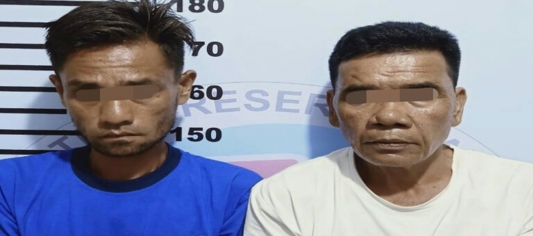 Polres Inhu Amankan Warga Sungai Dawu Sedang Transaksi Narkoba