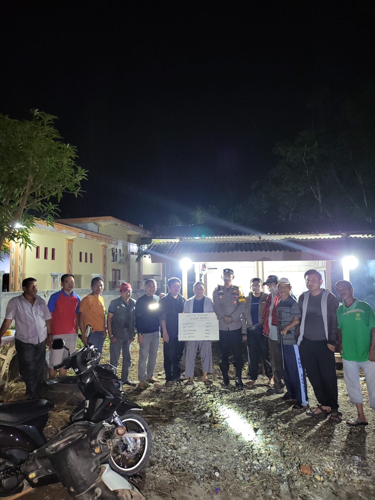 Warga Gaharu mulai Laksanakan Ronda Malam