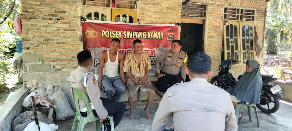 Polsek Simpang Kanan Cooling System Masyarakat Sulun