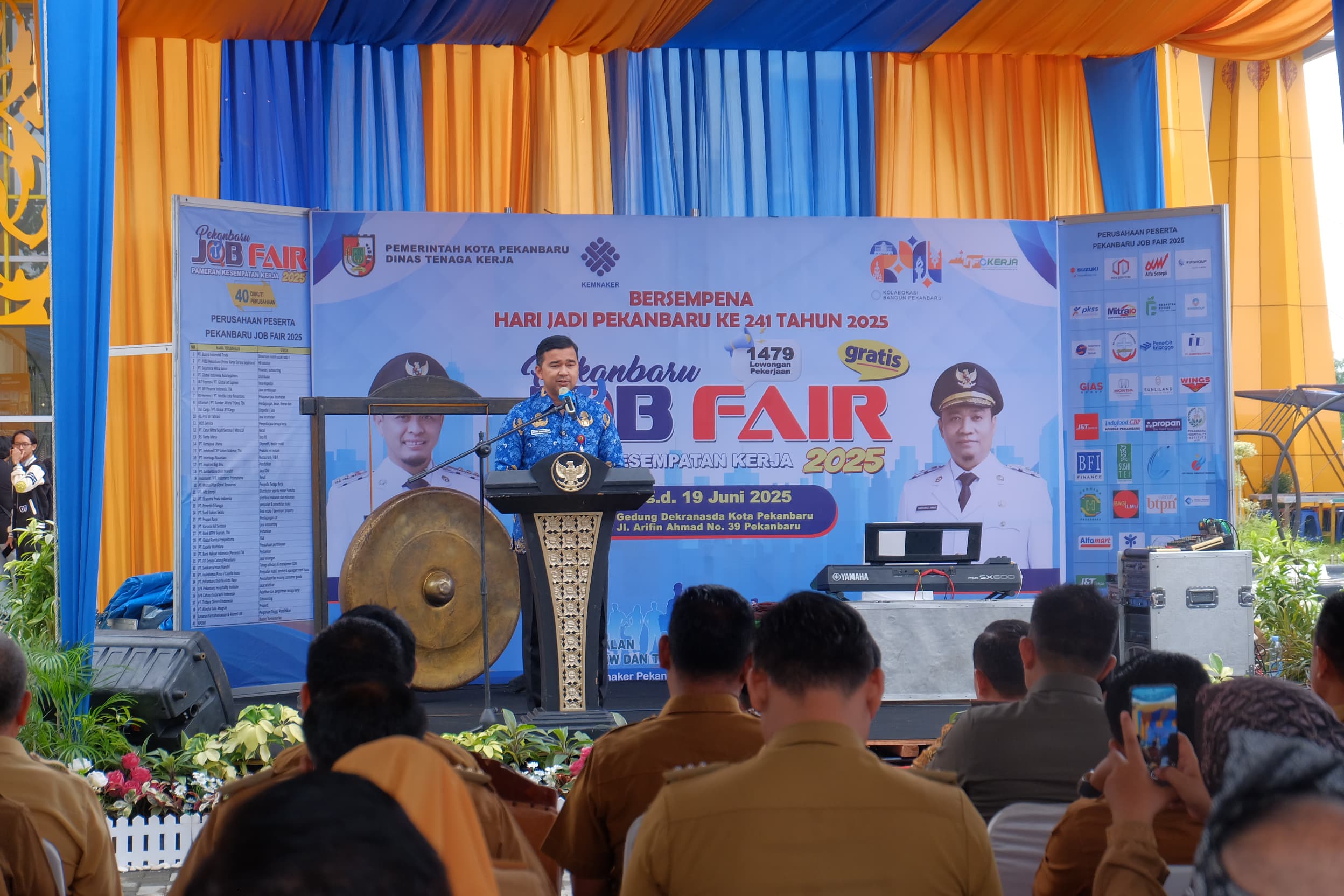 Boby : Mementum Hari Jadi Kota Pekanbaru, Jadikan Semangat Gotong Royong dalam Membangun Kota Pekanbaru Kearah yang Lebih Baik