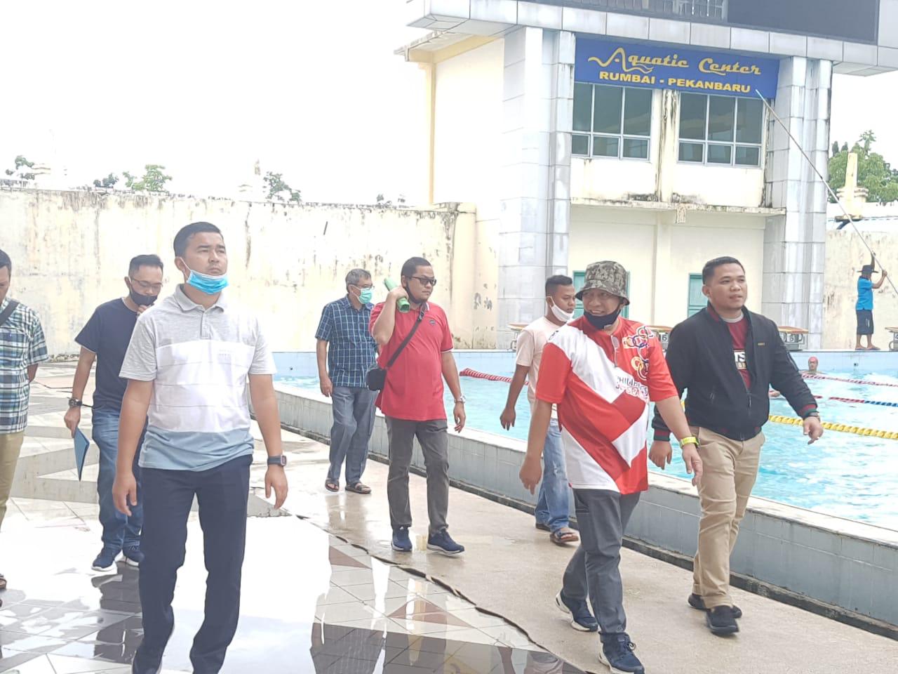 Usai di Lantik Kadispora Riau, Boby Rachmad Tinjau Venue dan Sapa Atlet di Asrama Sport Center RumbaiÂ 