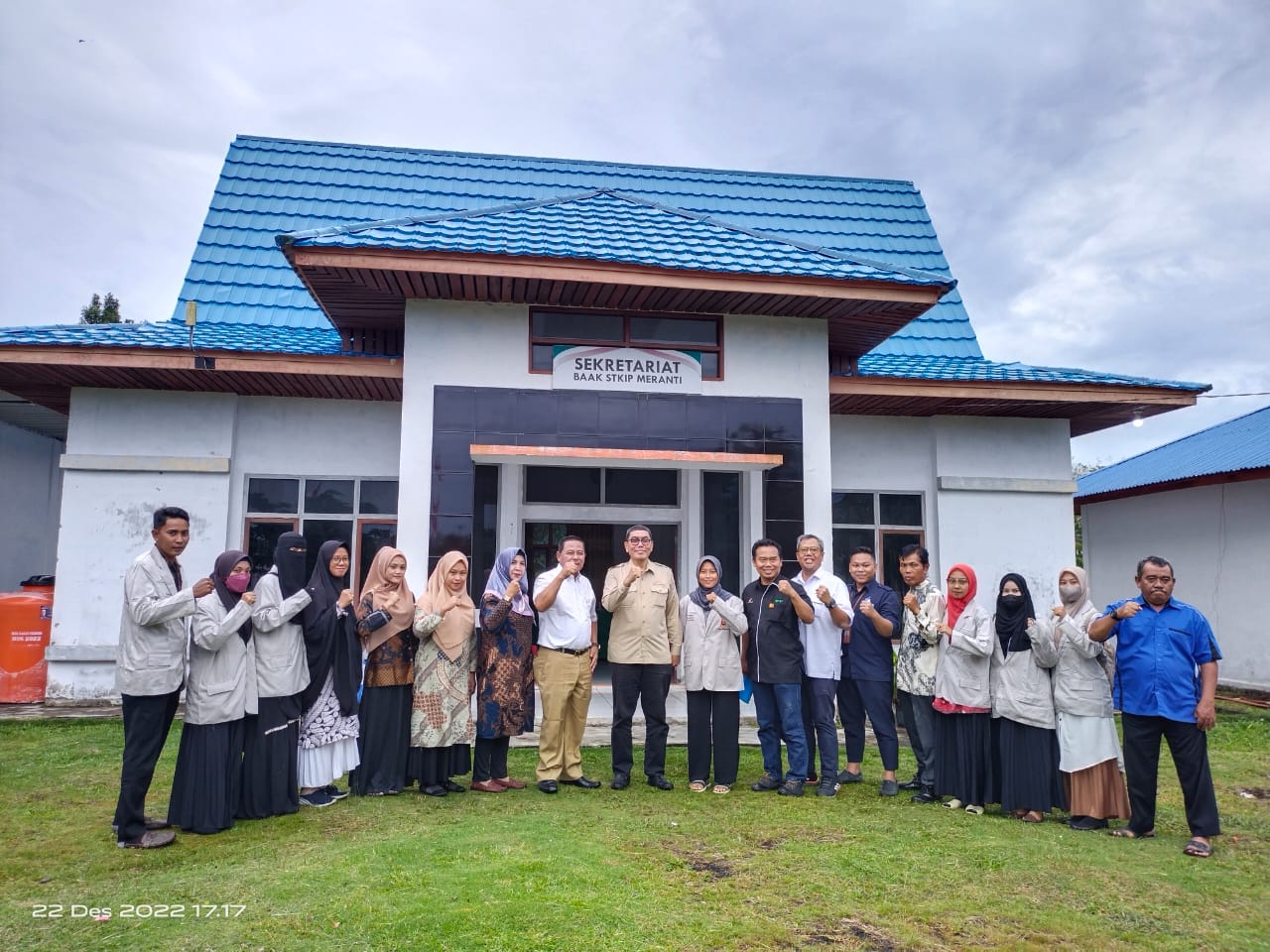 Tahap Keempat Disalurkan, Civitas Akademika dan Mahasiswa STKIP Meranti Doakan Kelancaran Operasional PT. ITA