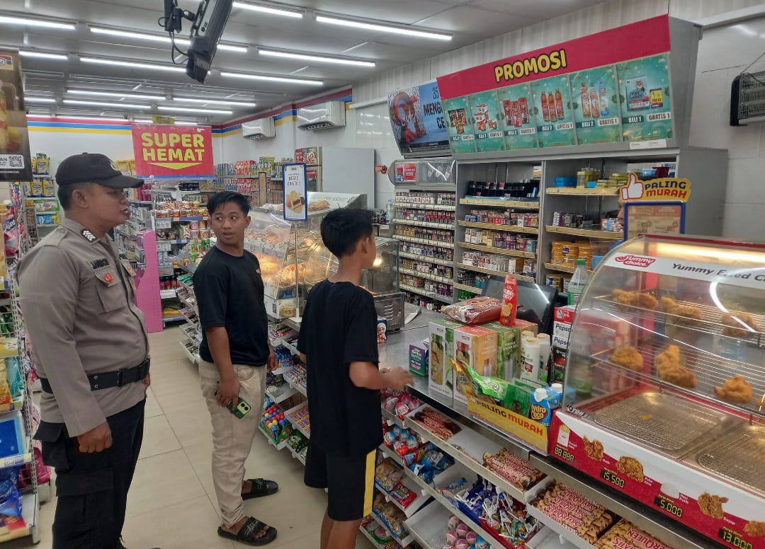 Patroli Rutin Polsek Simpang Kanan Jaga Keamanan dan Kondusivitas Wilayah