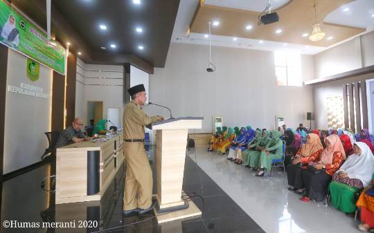 Cegah Kangker Serviks, BKMT Meranti Gelar Seminar Kesehatan Cegah Kanker Leher Rahim