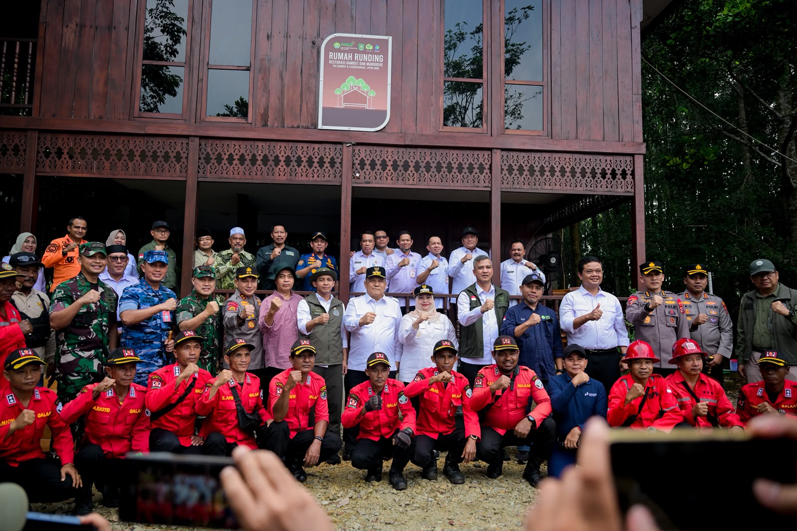 Di Hadapan Menteri Kehutanan, Kasmarni Tegaskan Komitmen Bengkalis Jaga Gambut dan Perkuat Restorasi