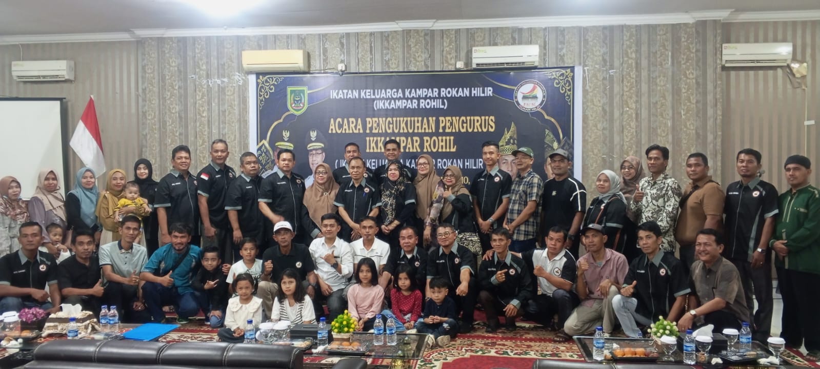 Pengukuhan Pengurus IKKAMPAR Rohil Periode 2023-2028 Penuh Kekeluargaan