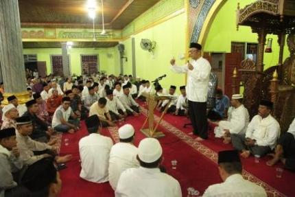 Bupati Safari Ramadhan Perdana, Diperlukan Semangat Kebersamaan dalam Membangun Kabupaten Kampar 