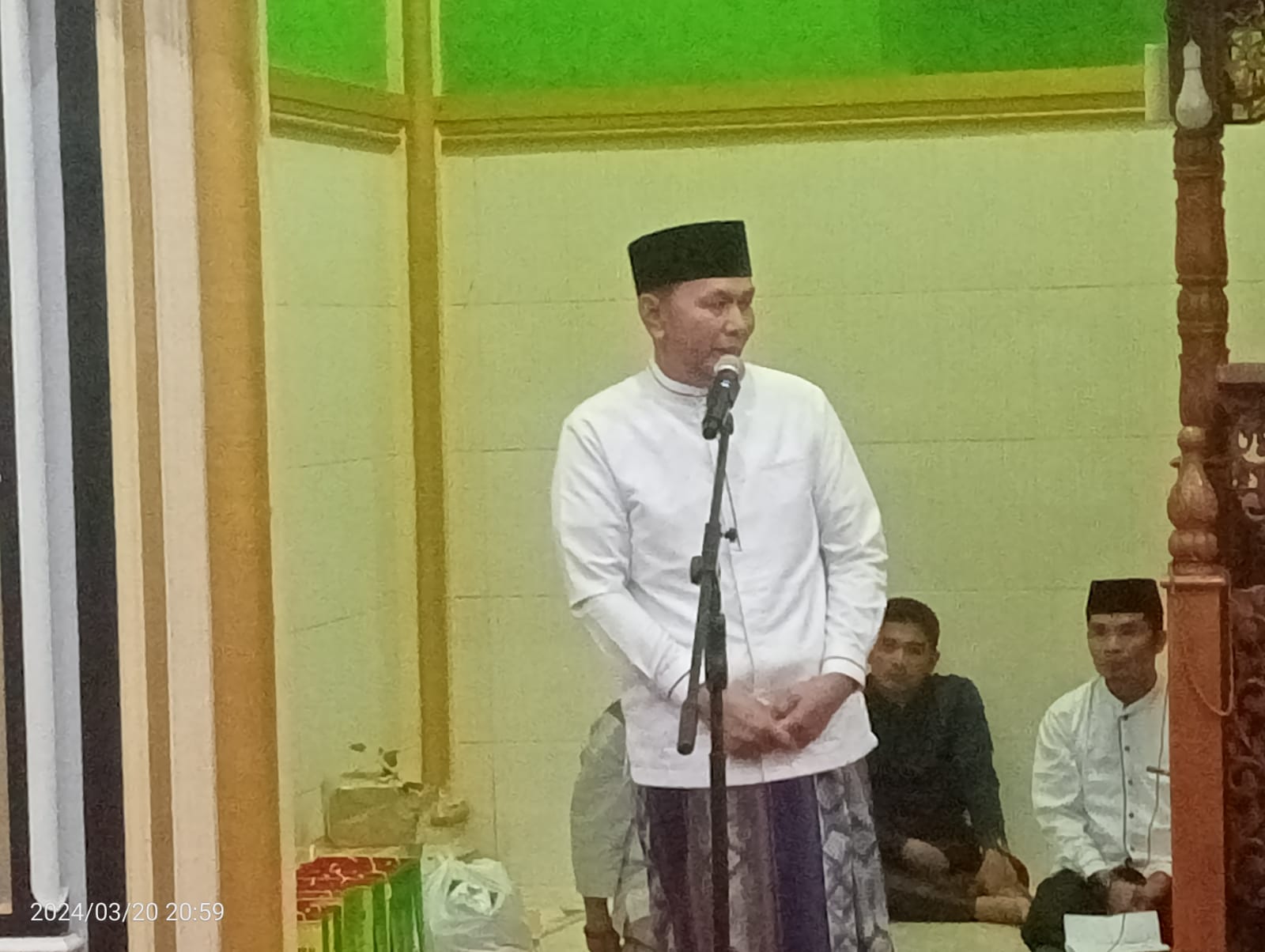 Wabup H. Indra Gunawan Buka Bersama Insan Pers Penuh Keakraban