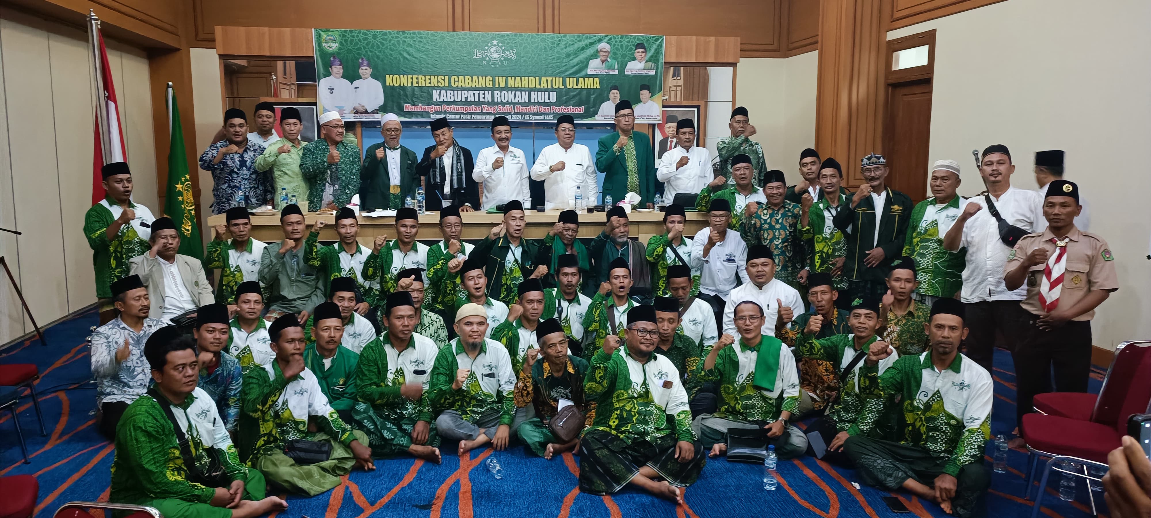 Drs.KH .Ahmad Nuri MP.d I  terpilih sebagai Ketua Tanfidziah NU Kabupaten Rohul