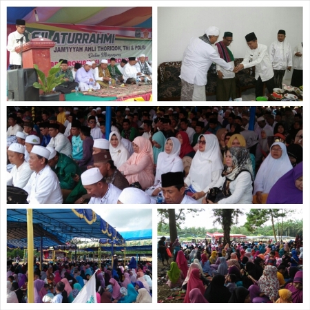 GP Ansor Silaturahim Jamiyyah Thoriqoh TNI Polri di Ukui, Wabup Zardewan Sampaikan 7 Program Pelalawan