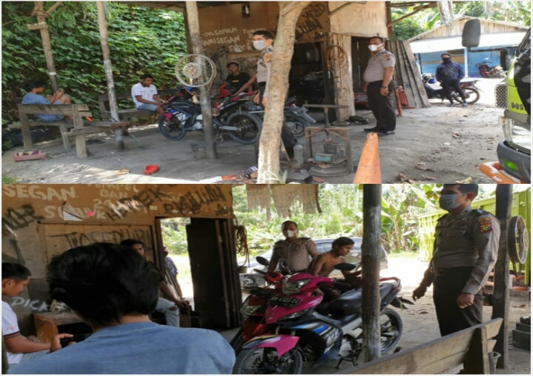 Polsubsektor Pelalawan Imbau Adaptasi New Normal Cegah COVID-19