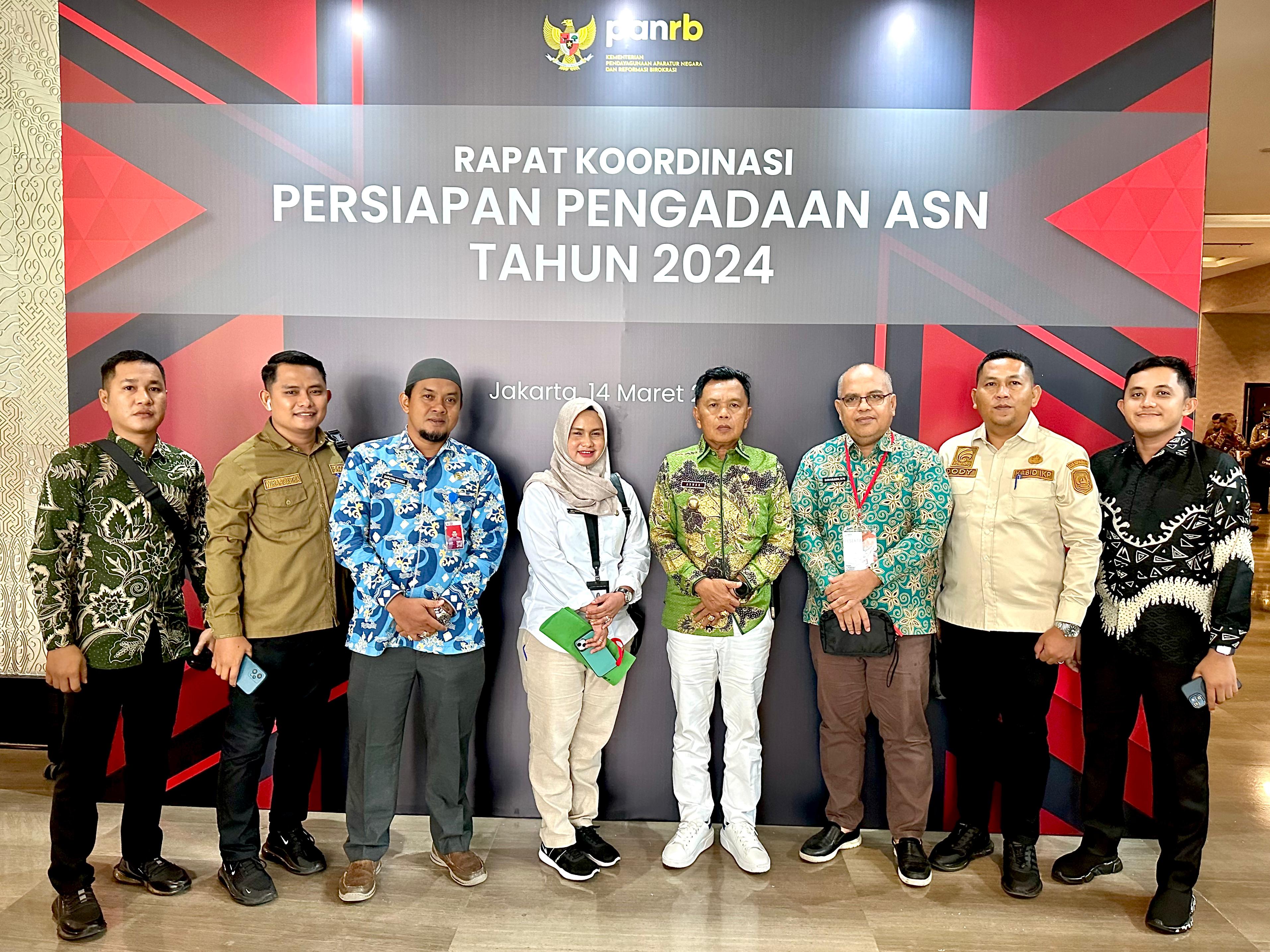 Plt Bupati Asmar : Meranti dapat Kuota 600 Calon ASN
