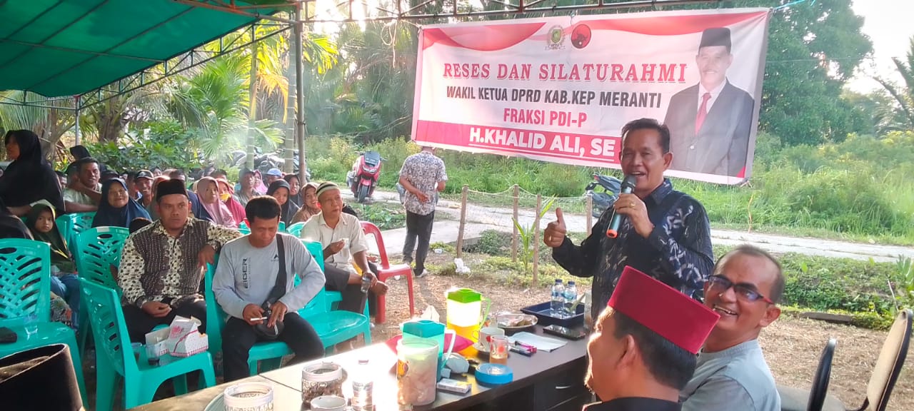 Guna Menampung Aspirasi Masyarakat, Wakil Ketua DPRD Meranti Gelar Reses Dan Silaturrahmi Bersama Masyarakat