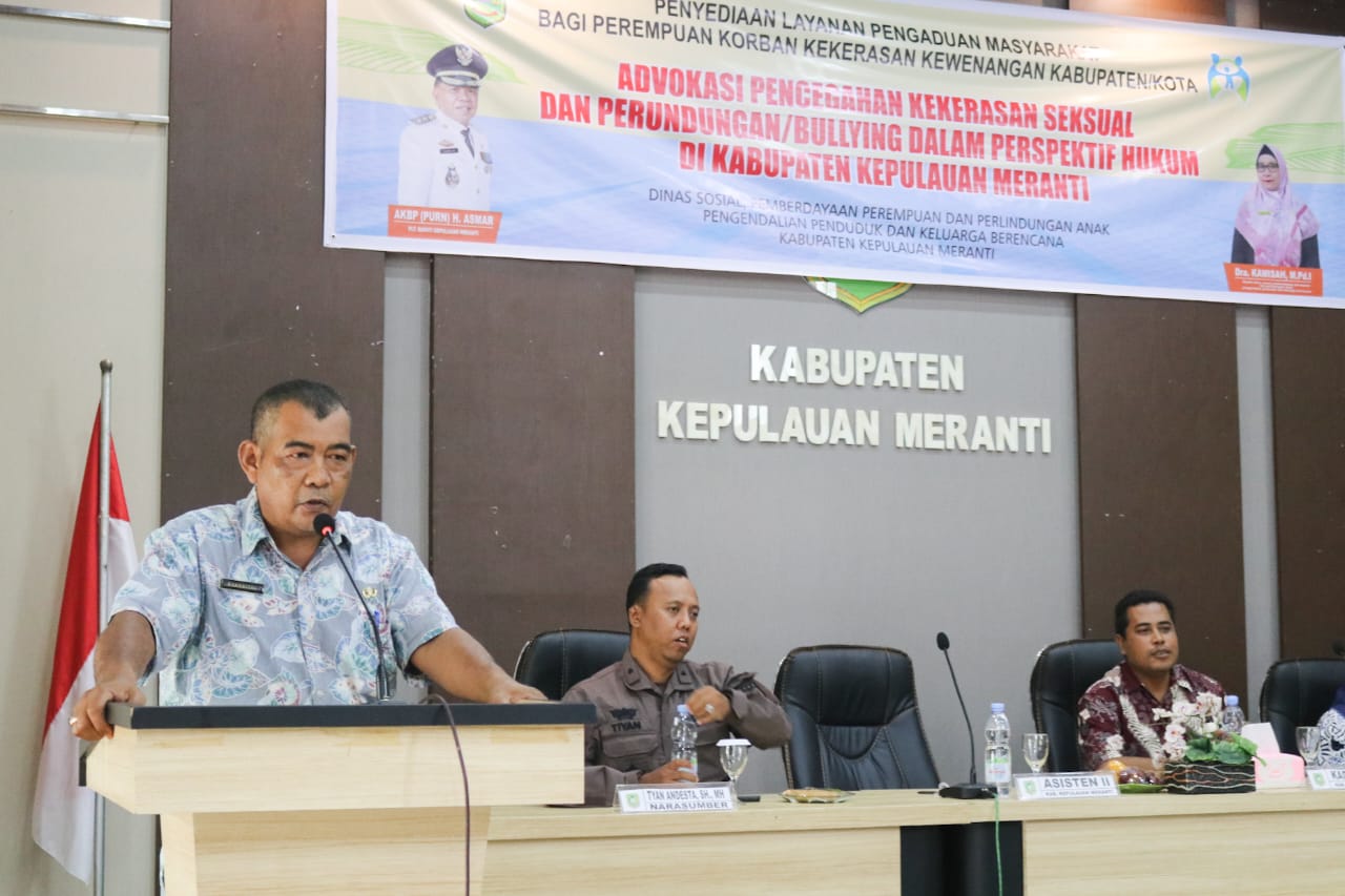 Pemkab Meranti Ajak Masyarakat Cegah Kekerasan Seksual dan Bullying
